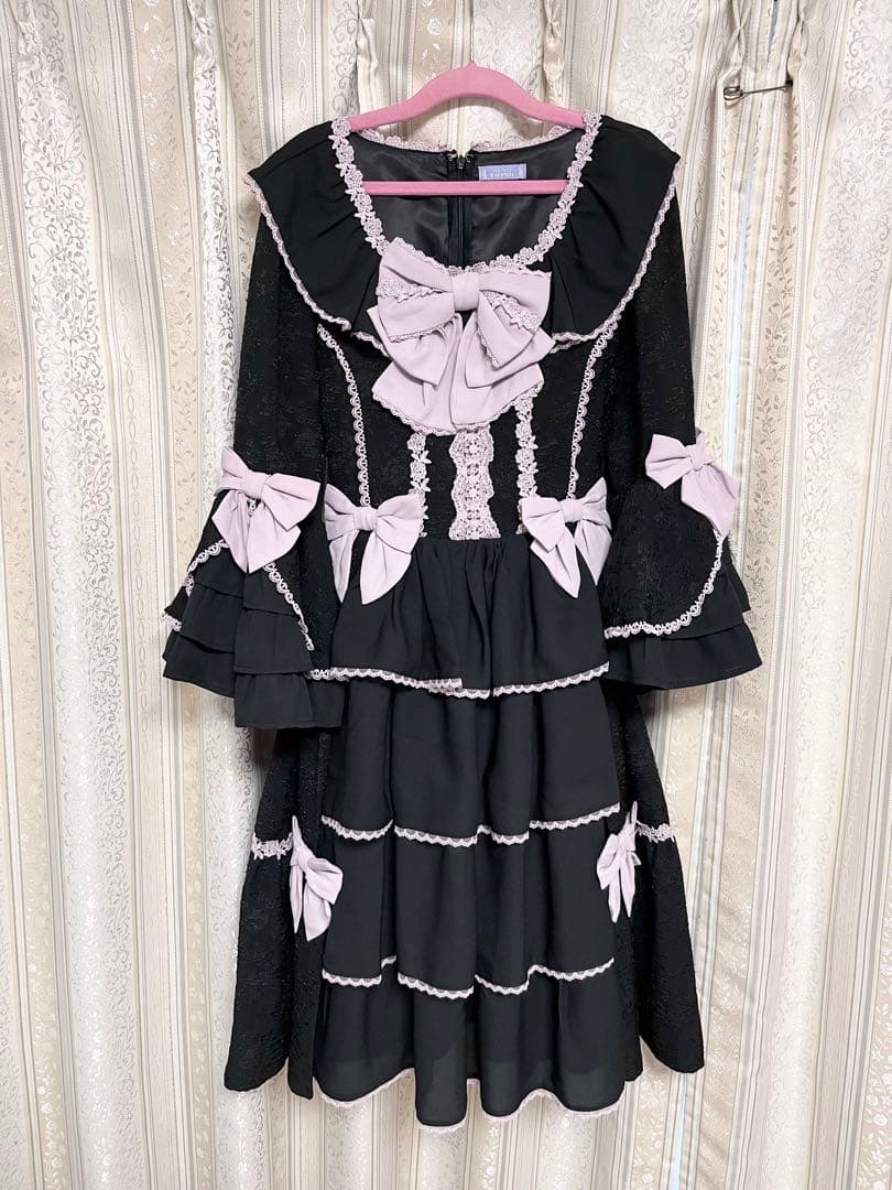 axes femme kawaii メアリー姫袖ドレス ワンピース - メルカリ