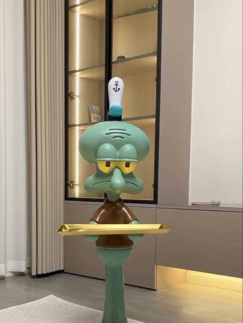 24時間発送 スポンジボブ イカルゴ 特大インテリア - メルカリ