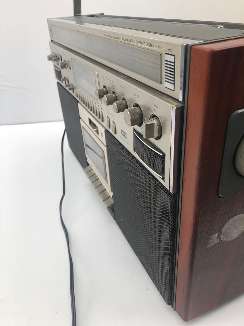 NationalナショナルRX-5700ラジカセ動作品(D95) - メルカリ