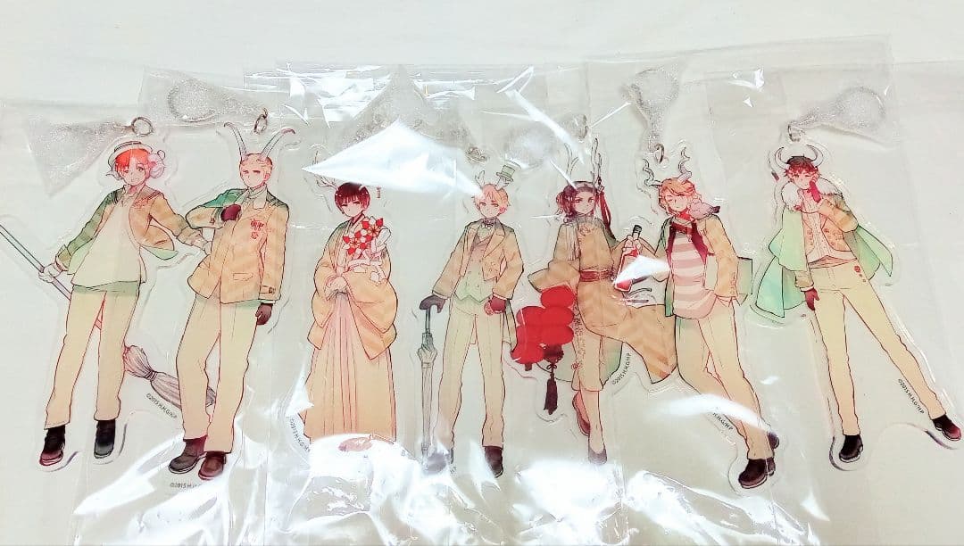 7種セット ヘタリア イベント記念 アクリルキーホルダー まとめ つのたりあ 角 7種セット ヘタリア イベント記念 アクリルキーホルダー まとめ つの