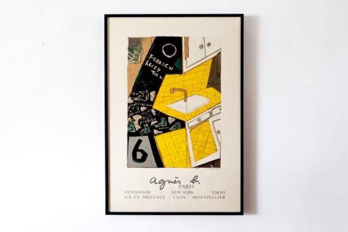 agnes b. ヴィンテージ ポスター - メルカリ