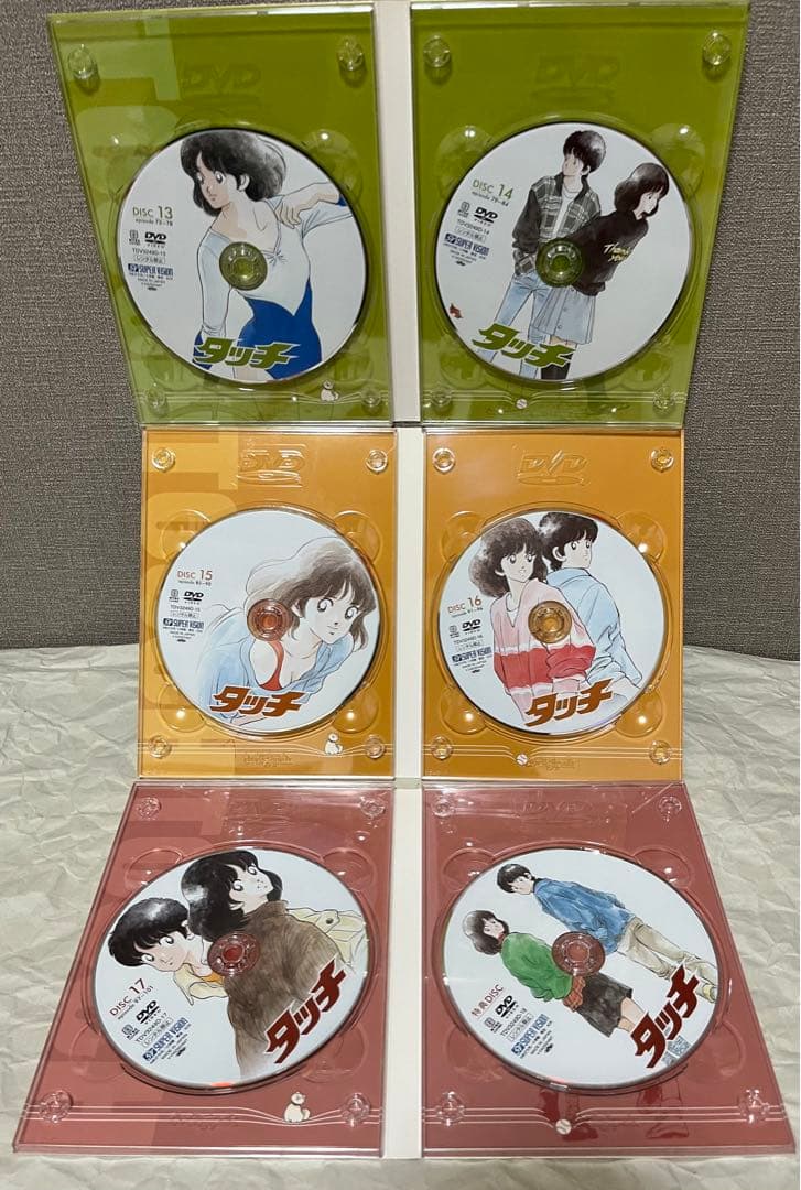 タッチ TVシリーズ DVD-BOX 初回限定生産 18枚全巻セット