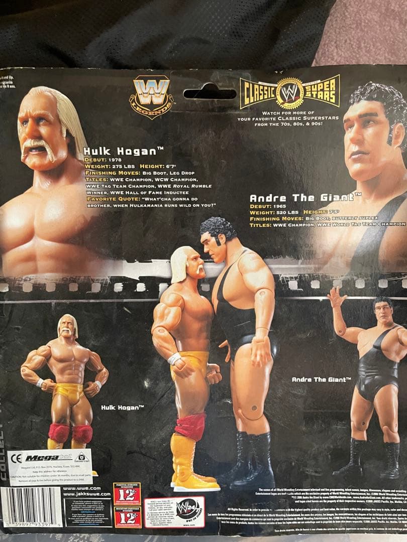 WWE ジャックス クラシックスーパースターズ 限定 ハルクホーガンvs