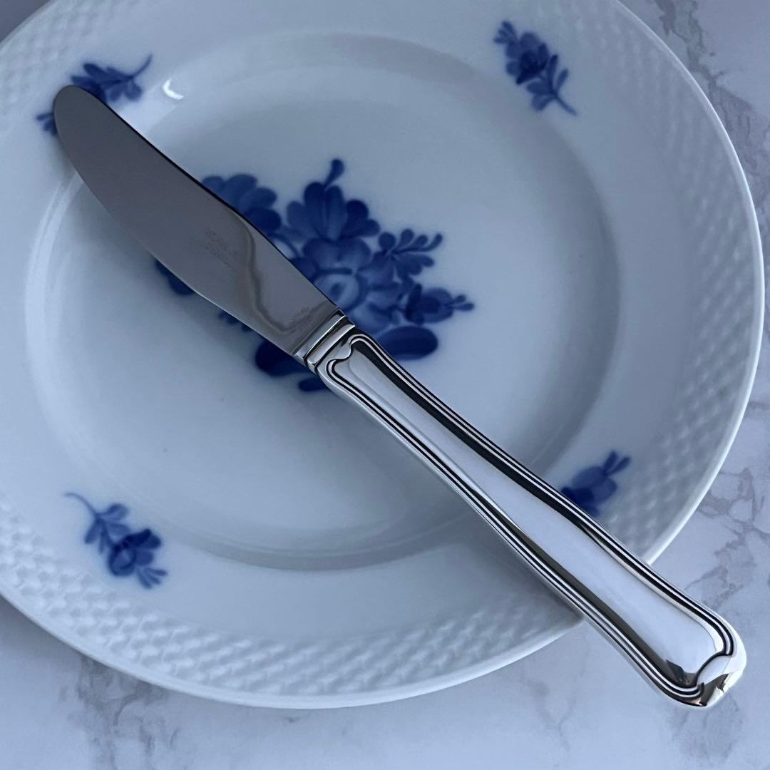 【未使用・希少】ジョージジェンセン OLD DANISH ディナーナイフ 銀製 ジョージジェンセン エコーンACORN ディナーフォーク ナイフ セット