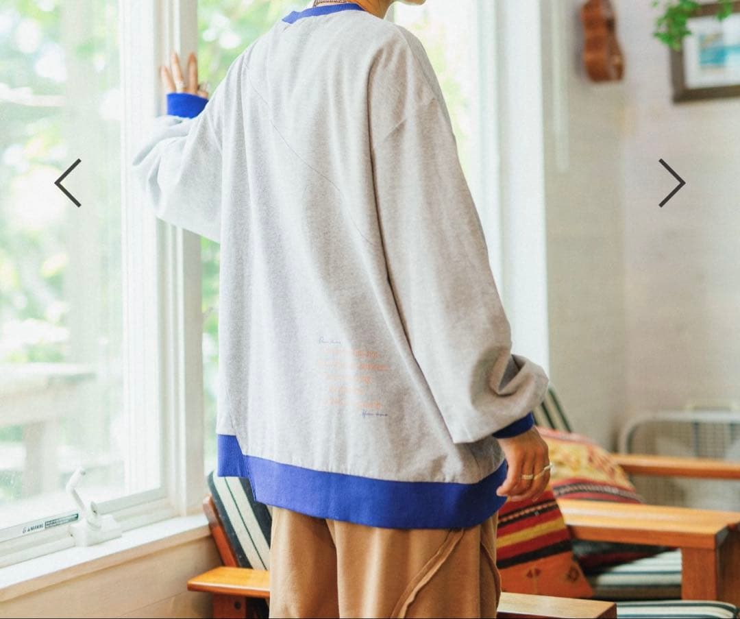 niko and  ニコアンド Misayo リメイク プルオーバー - メルカリ