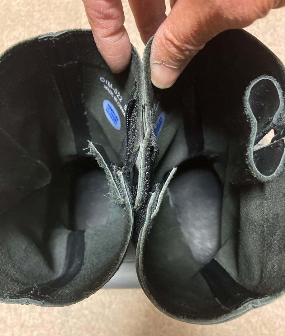 【美品】バイク用ブーツインディアン　OIM-022 8.5サイズ 26.5cm