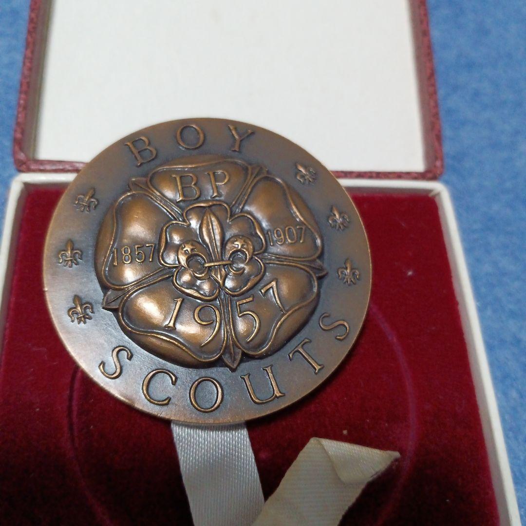 希少メダル BP生誕100周年 ボーイスカウト 1957年 メダル