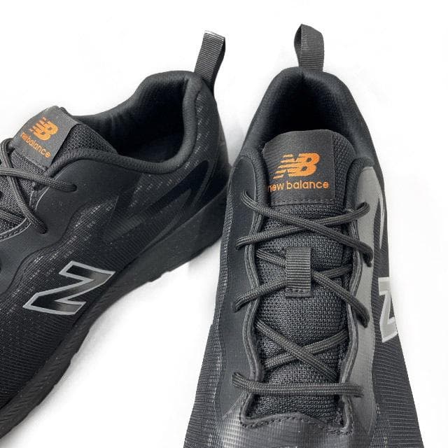 【期間限定価格】ニューバランス 安全靴(31.0cm)黒 オレンジ 190303