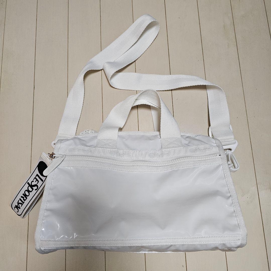 ひとりっぷ×LeSportsac BIKE BOSTON2 ノウム 白 ホワイト - メルカリ