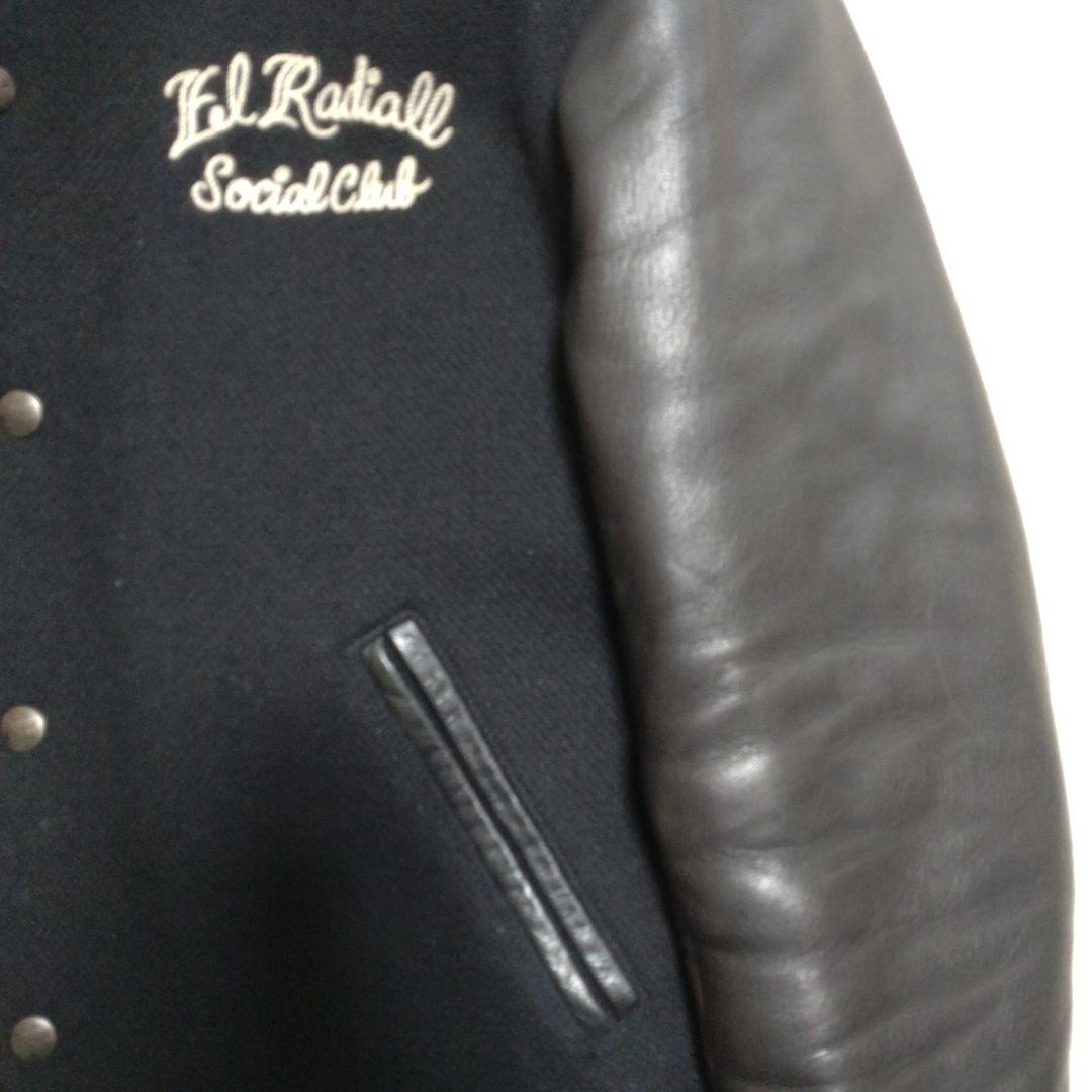 ささやん様専用！RADIALL ラディアル スタジャン M 本革 黒 - メルカリ