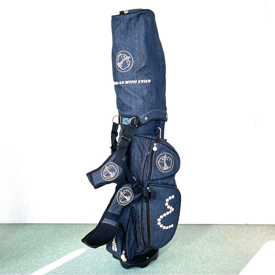 未使用品 EVISU エヴィス キャディバッグ - メルカリ