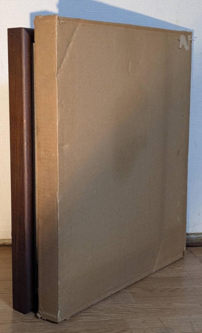 【真作】絵画　中澤登代　日本画10号　咲き誇るカトレア　箱入　Z20