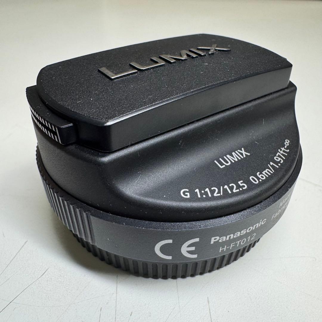 Panasonic LUMIX G 12.5mm 3Dレンズ H-FT012