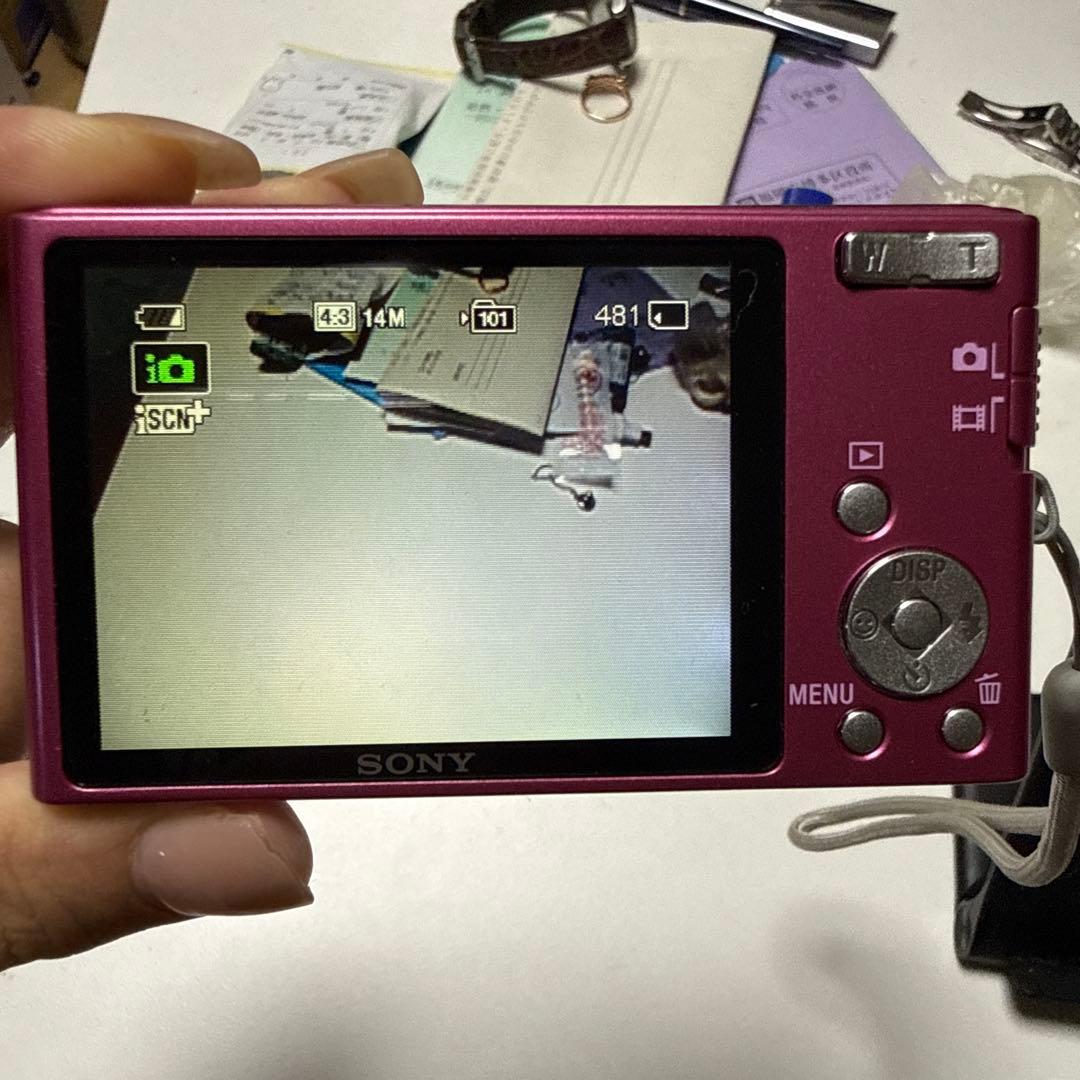 【美品】Sony Cyber-shot 14.1MP ピンク