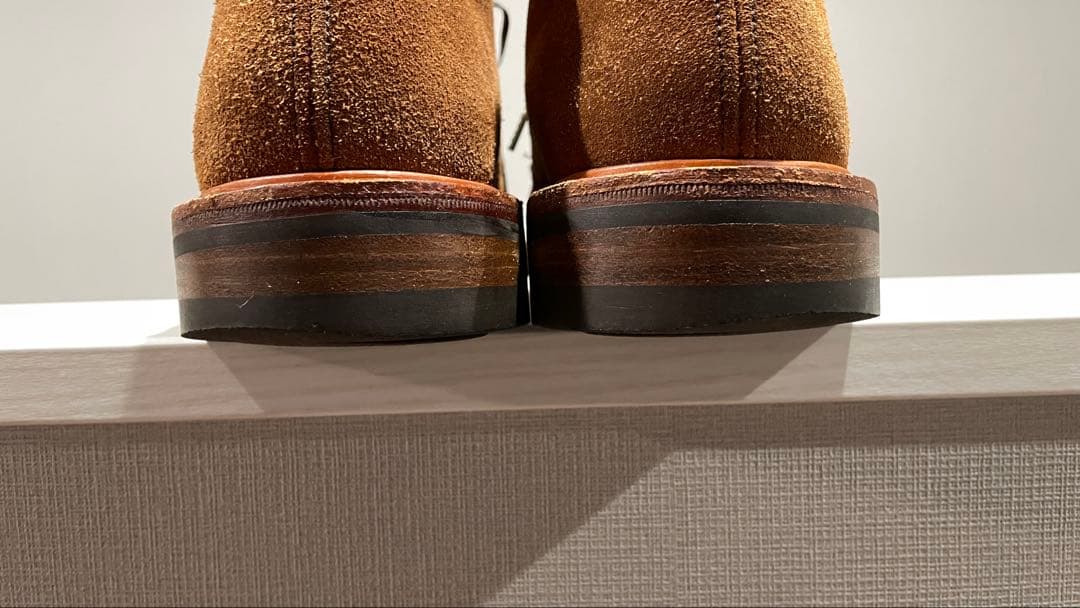 Tricker's ブラウン チャッカブーツ UK8 - 靴ブランド