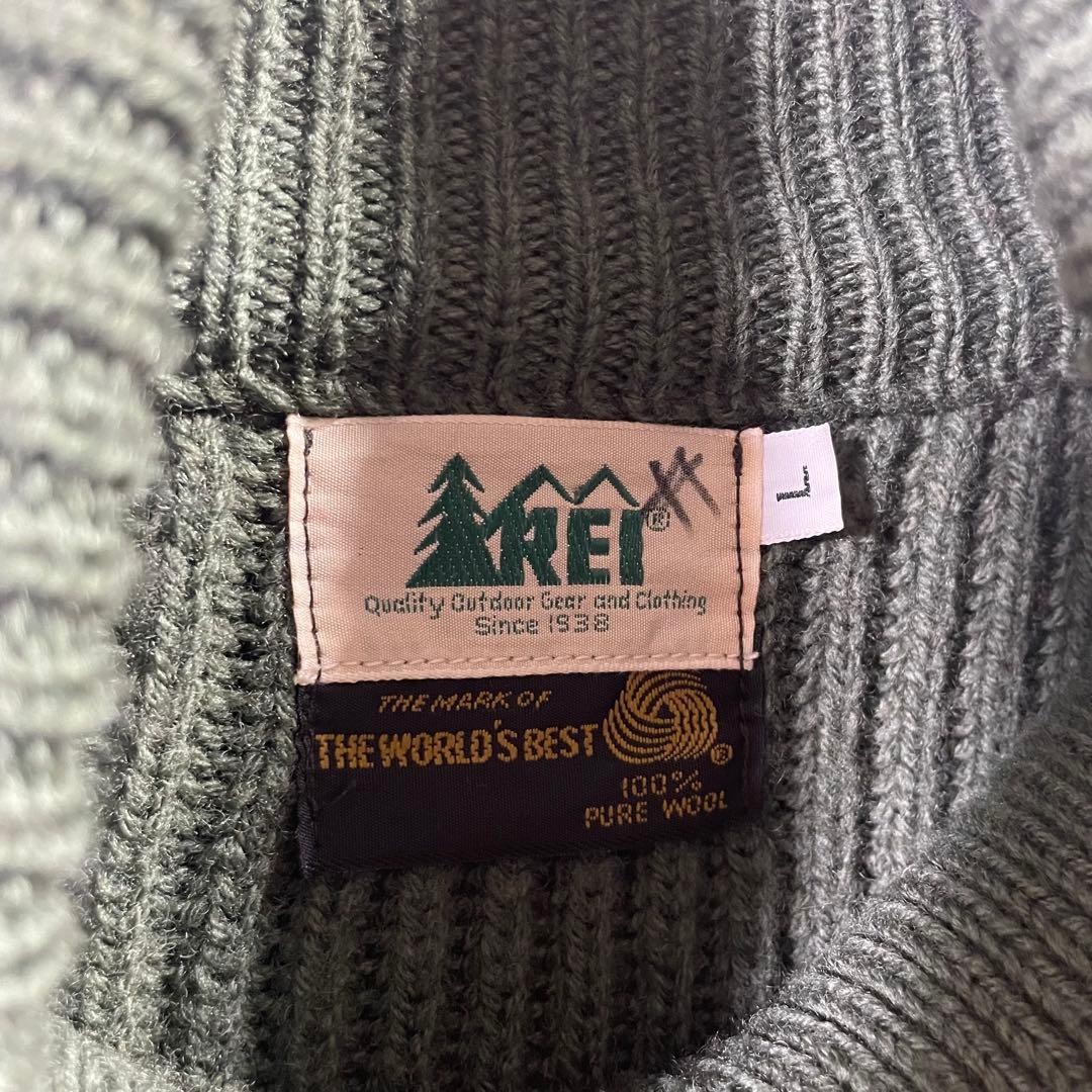 90s REI ウールドライバーズニット L ビンテージ - メルカリ