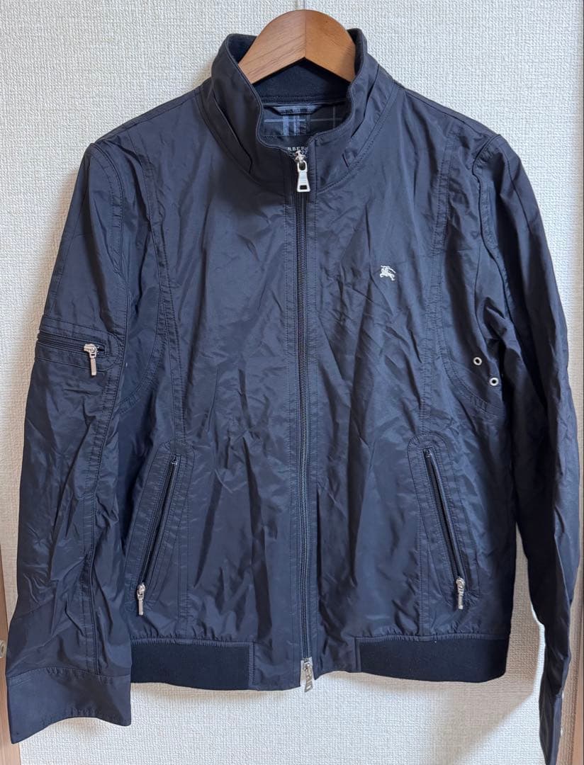 BURBERRY BLACK LABEL ナイロンジャケット ブラック M - メルカリ