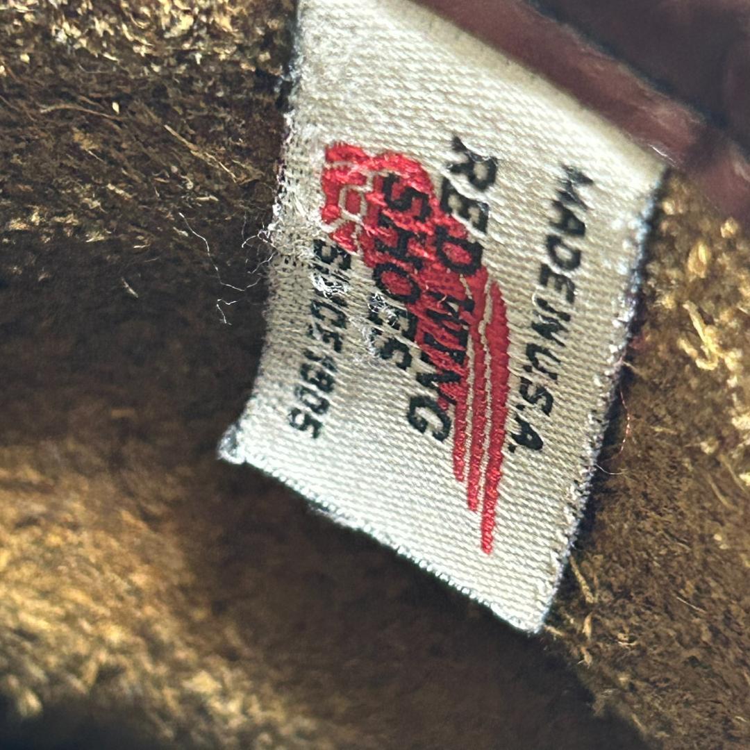 レッドウィング　刺繍羽根タグ　26.5E モックトゥ　アイリッシュセッター