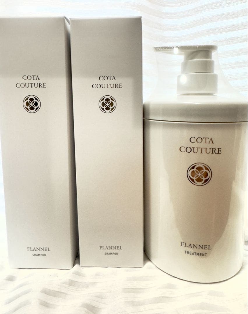コタクチュールフランネルシャンプー300ml2本&トリートメント600gセット COTA COUTURE フランネル シャンプー &トリートメントセット☆新品