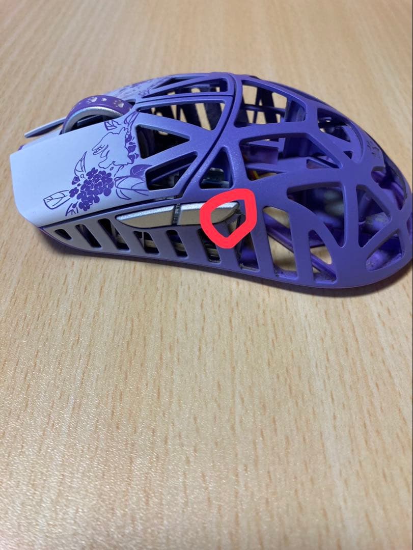 WLmouse beastx 8k ※サイドに割れあり - メルカリ