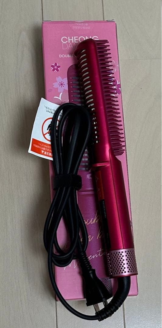 ヘアアイロン チョンダムスタイル ダブルアクションブラシ - メルカリ