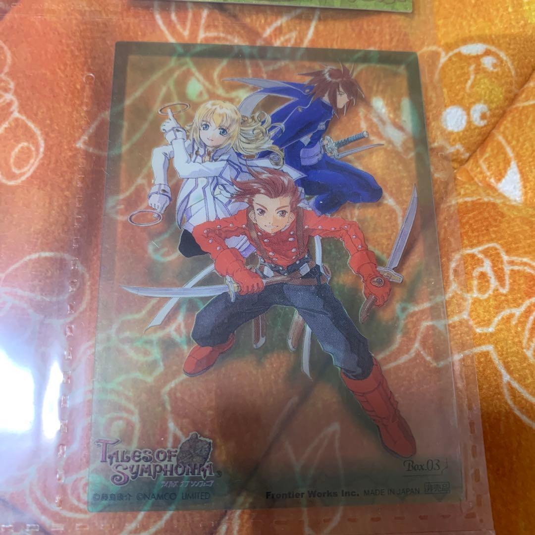 テイルズオブシンフォニア トレーディングカード フルコンプ、ボックス