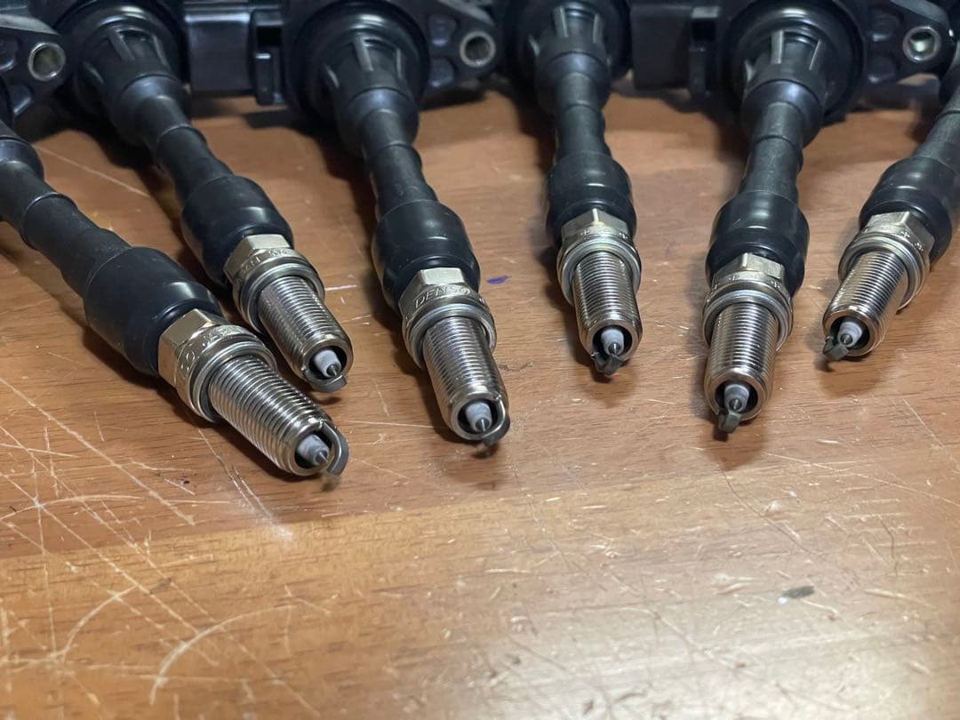 日産VQ35HR用 日立ヒタチイグニッションコイル＆デンソースパーク