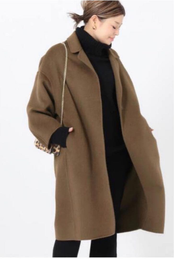 土日限定値下げ✴︎Deuxieme Classe ウールアンゴラ リバーコート