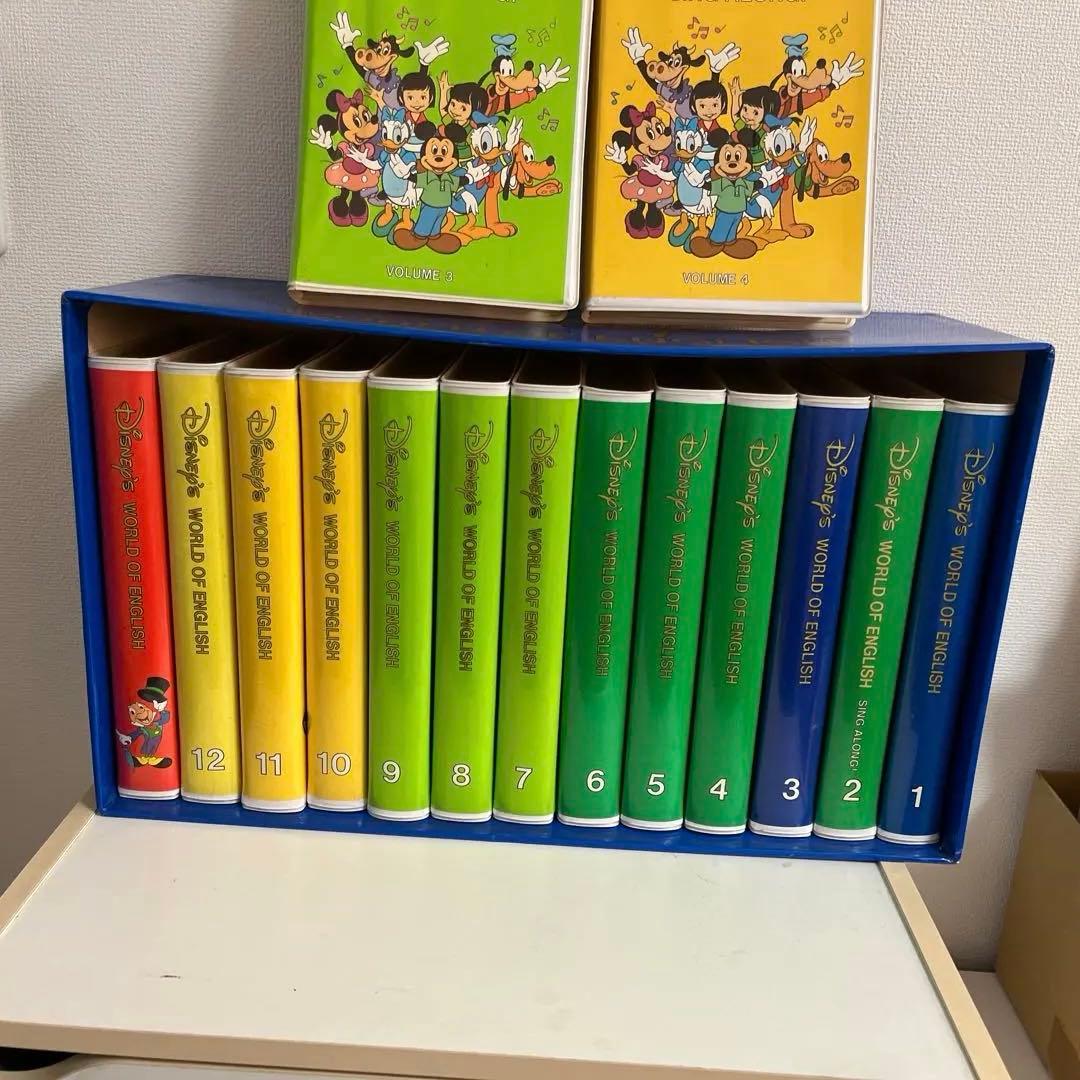 Disney's World of English VHS 12本セット - メルカリ