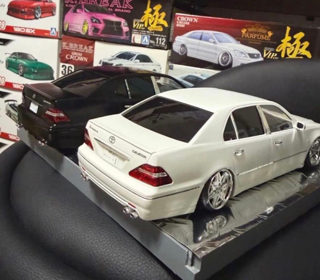 アオシマ UCF31 セルシオ 2台セット - メルカリ