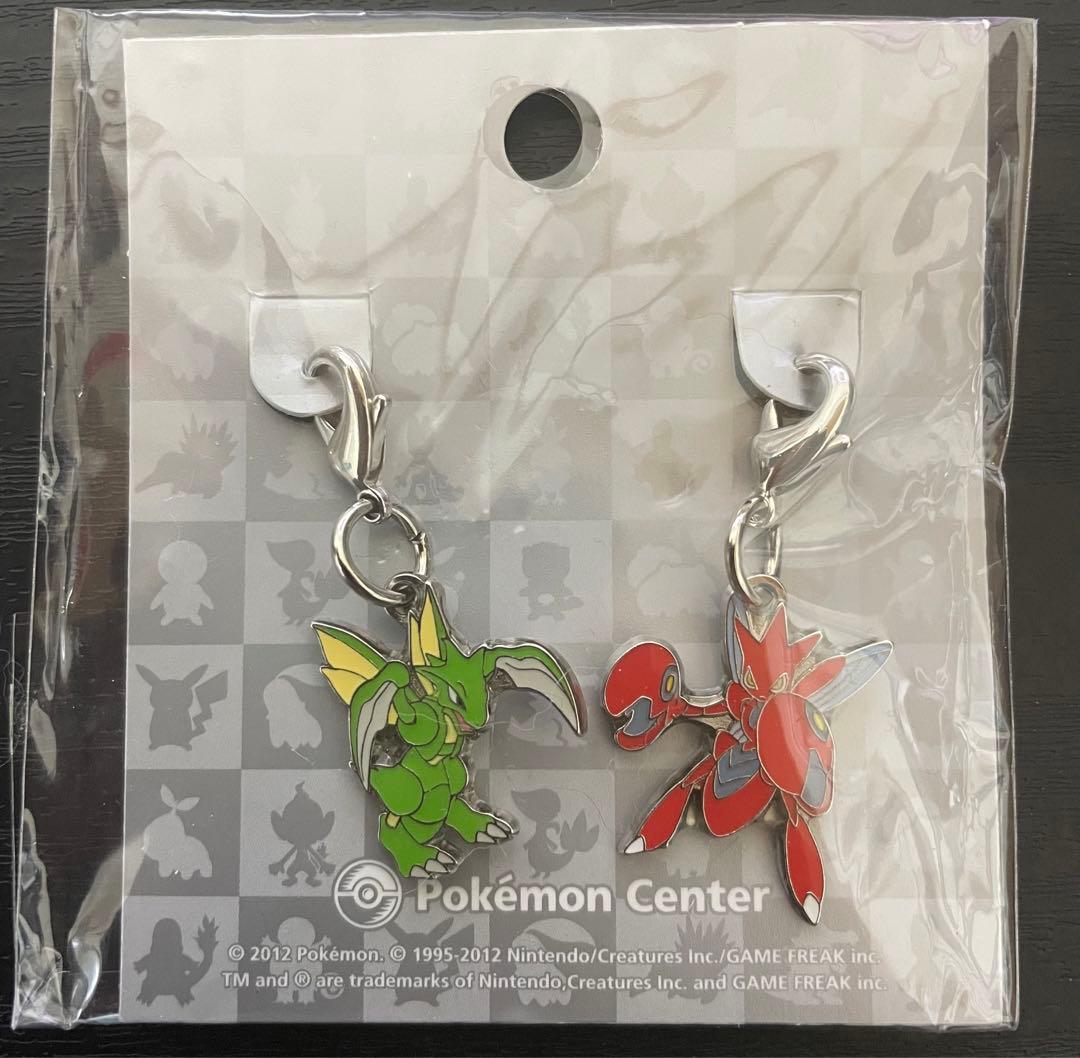 ストライク＆ハッサム 全国ずかんメタルチャーム ポケットモンスター