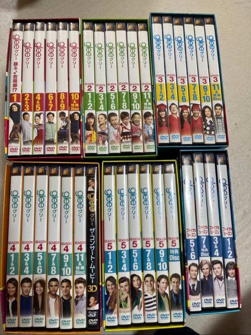 Glee DVDコレクション フルセット Glee The Complete TV Series Collection(DVD,2018,34-Disc Set