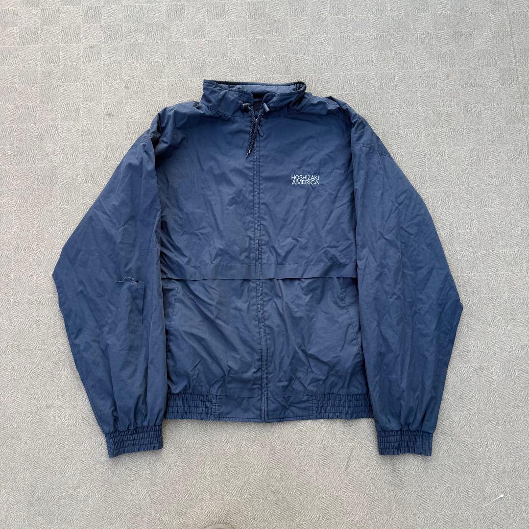 y2k 90s archive ヴィンテージ ネイビーナイロンジャケット 短丈