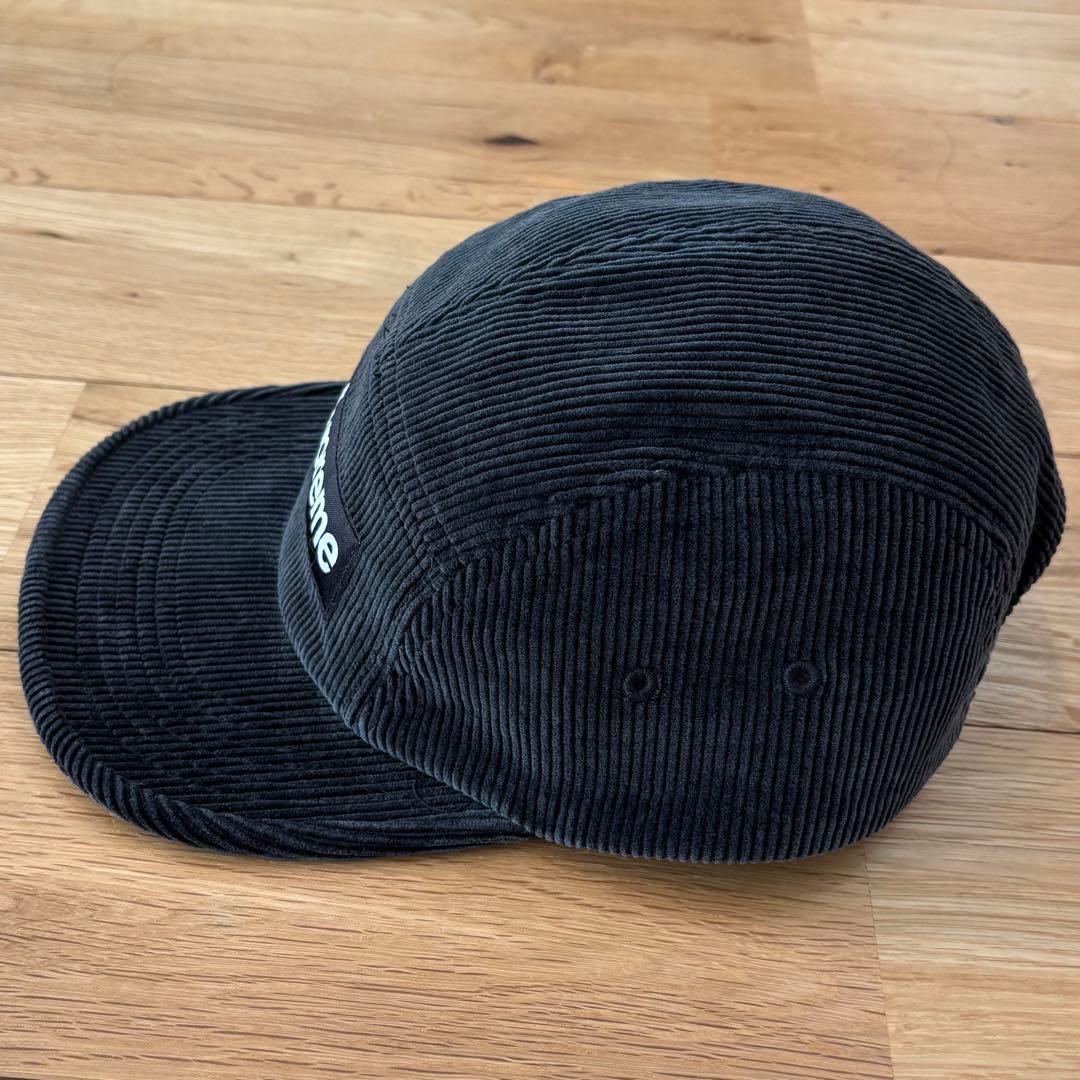 Supreme 25SS Corduroy Camp Cap 黒 コーデュロイ - メルカリ