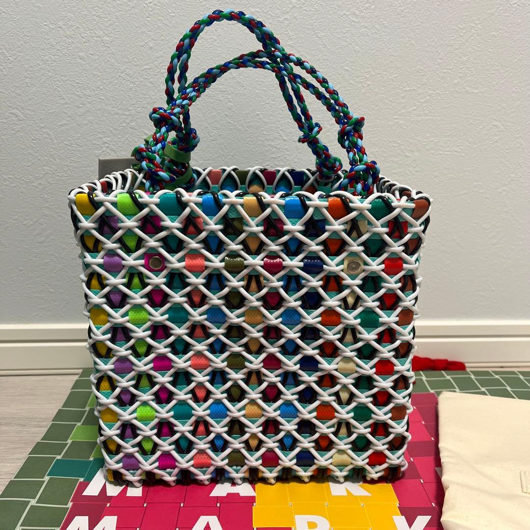 マルニマーケット ケーキバスケット マルニ カゴバッグ セラミック