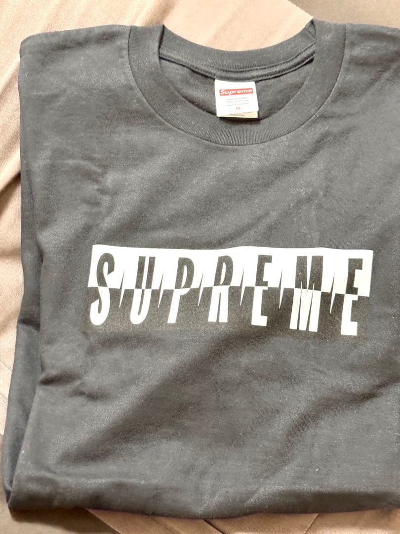 木村拓哉着用 supreme Split Tee ブラック Lサイズ - メルカリ