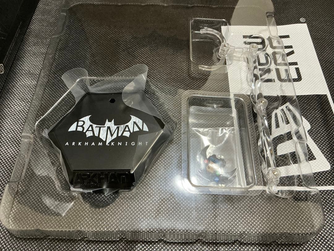 開封済】 良品製造 1/12 バットマン アーカム・ナイト 初回予約特典