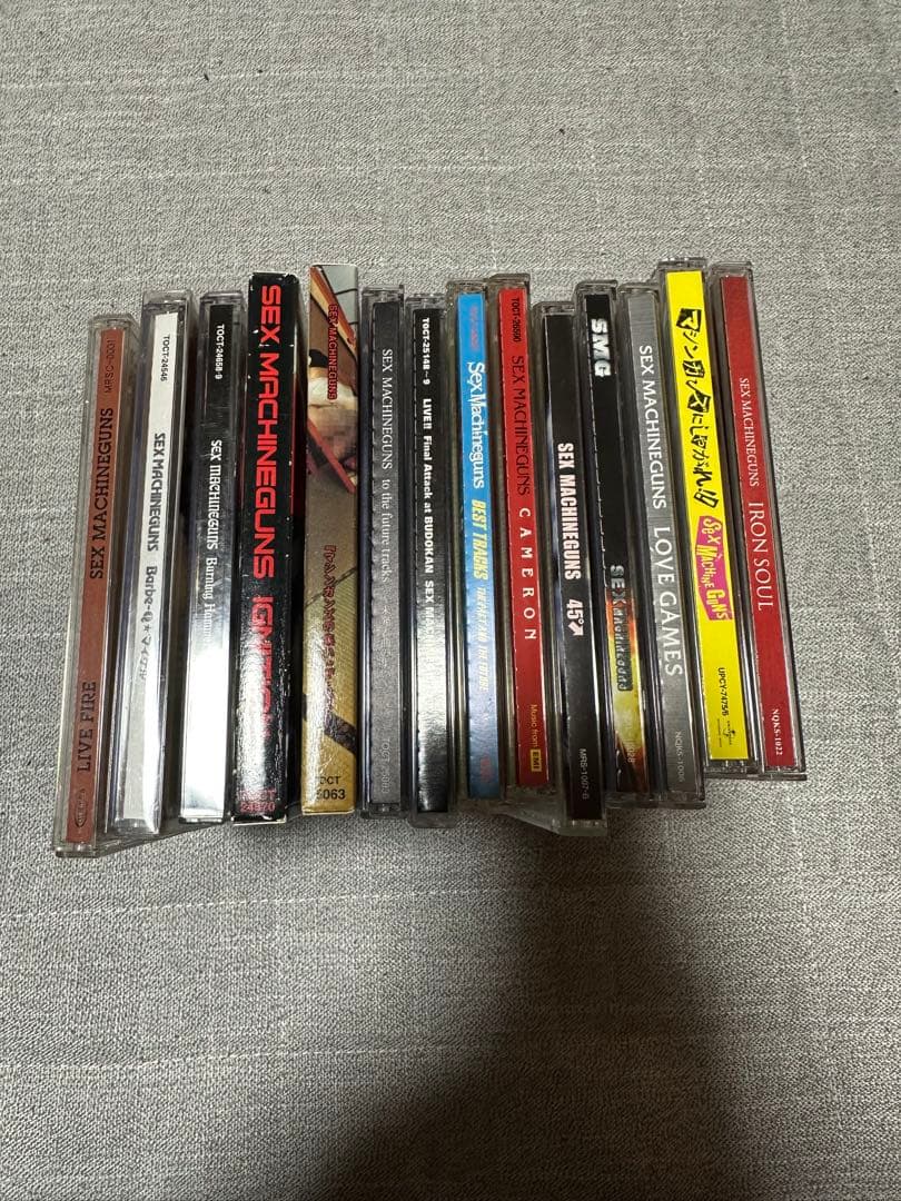 SEX MACHINEGUNS CDまとめ売り　バラ売り不可 オマケ付き