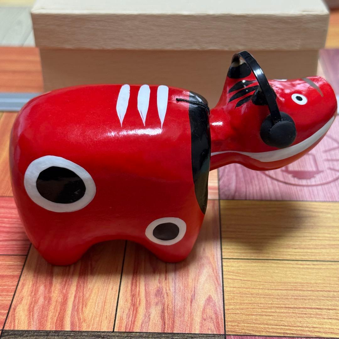 赤べこ ヘッドフォンべこ 野沢民芸 ヘッドホンべこ 2号 - メルカリ