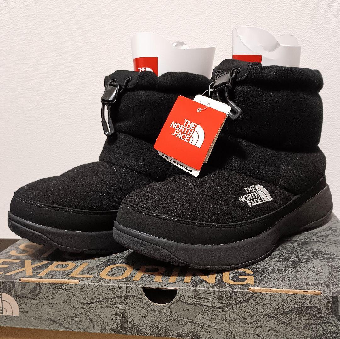 ノースフェイス　ヌプシブーティ　スノーブーツ　24cm NFW51979 THE NORTH FACE ヌプシ ブーティ ウォータープルーフ ロゴ ショート