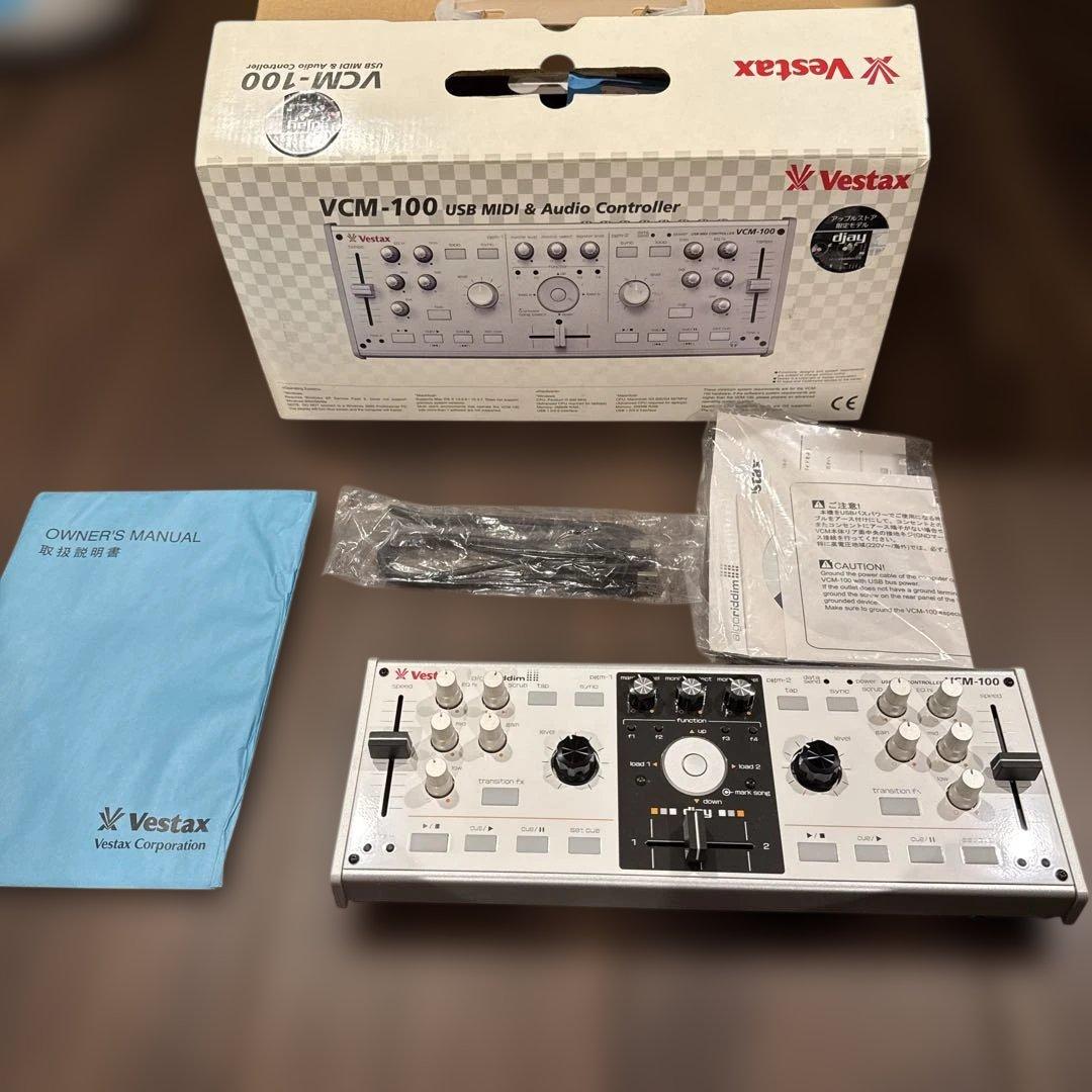 VESTAX VCM-100 アップルストア限定品　カスタム VESTAX VCM-100 w/ Apple Store Exclusive DJ Controller | eBay