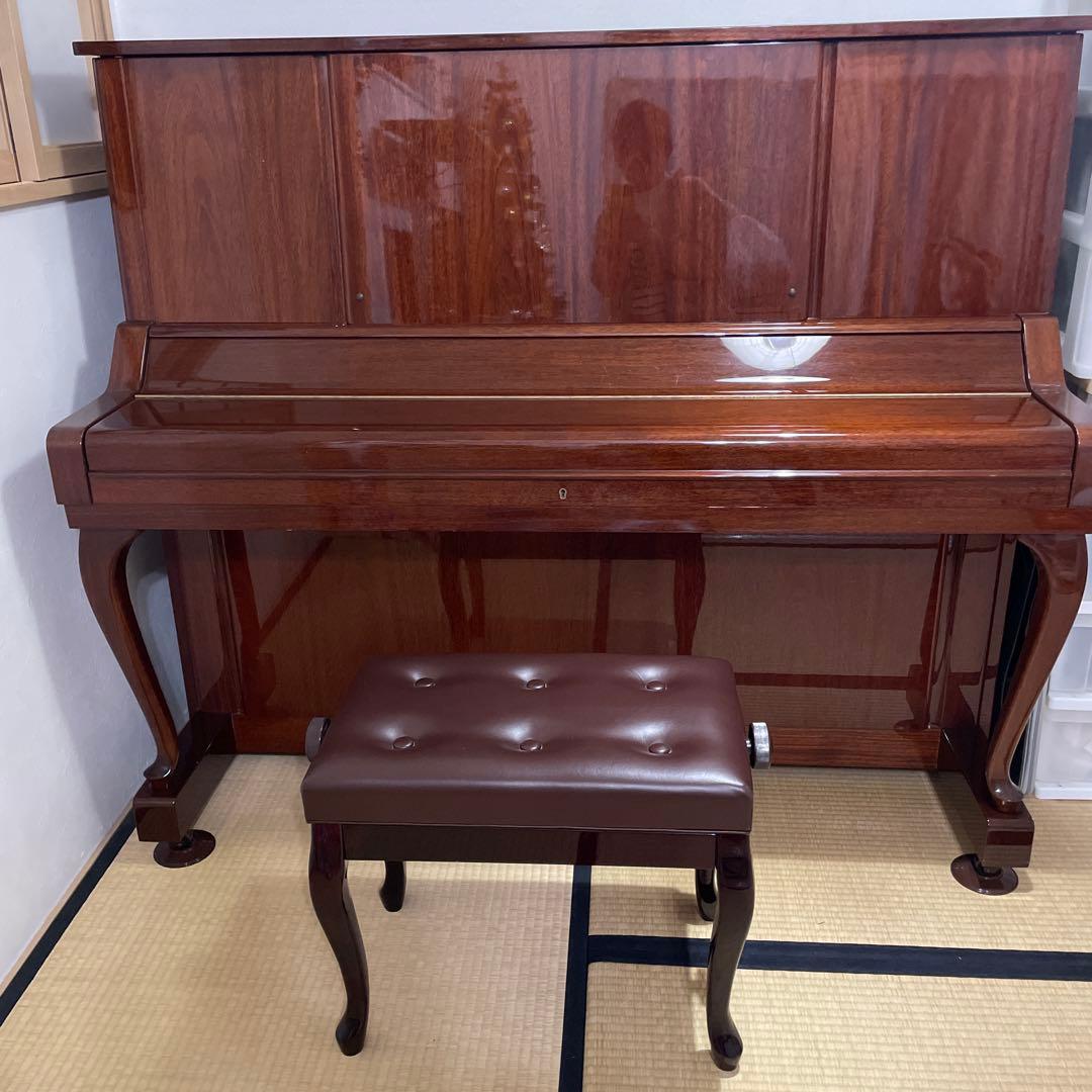YAMAHA アップライトピアノ】 木製 マホガニー 高級 猫脚 オシャレ