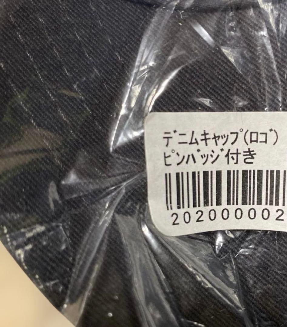 新品未開封未使用 ピンバッチ付きE.YAZAWAデニムメッシュキャップ