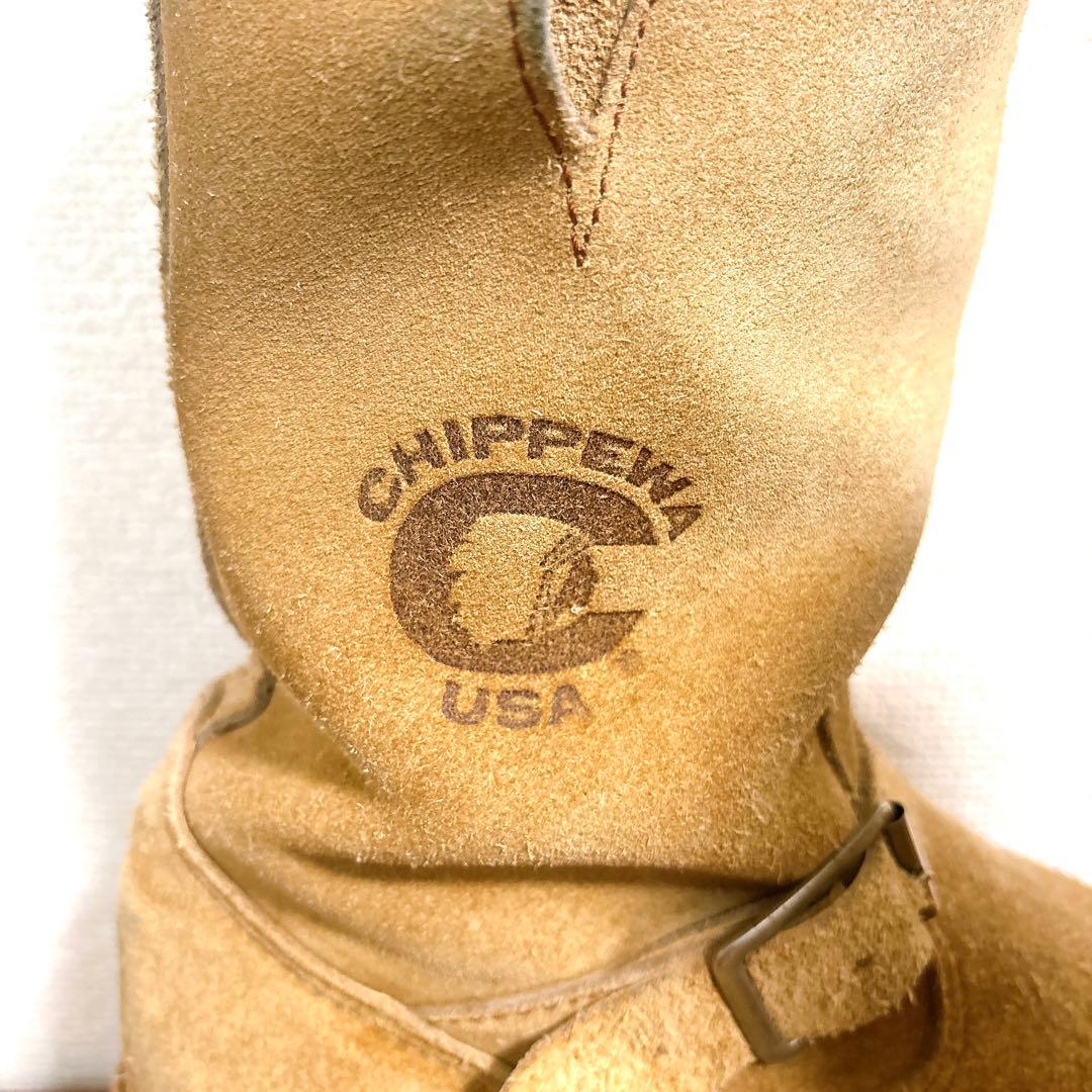 ヴィンテージ CHIPPEWA PT83 エンジニアブーツ ベージュ 8E - メルカリ