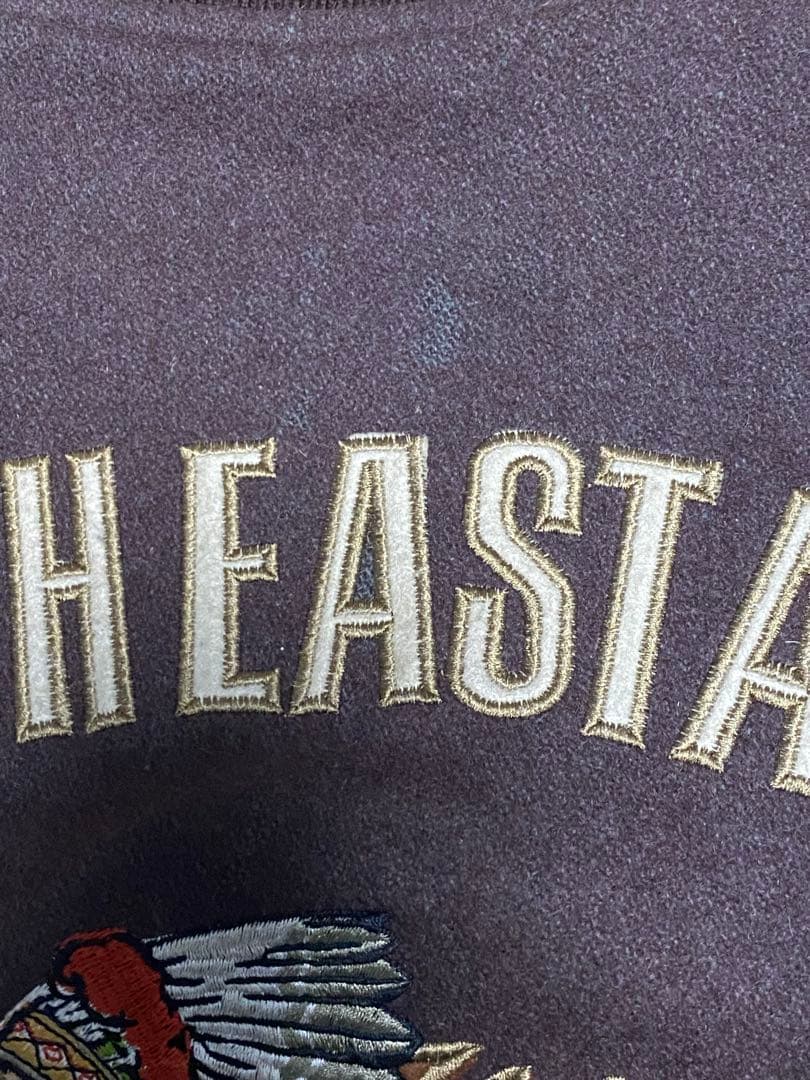 超希少 90's オニール/O'NEILL スタジャン ジャケット 牛革レザー