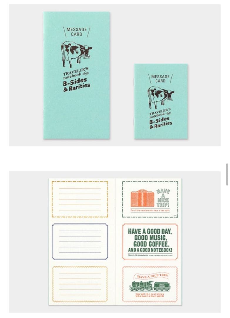 TRAVELER´S notebook B-Sides 6種セット