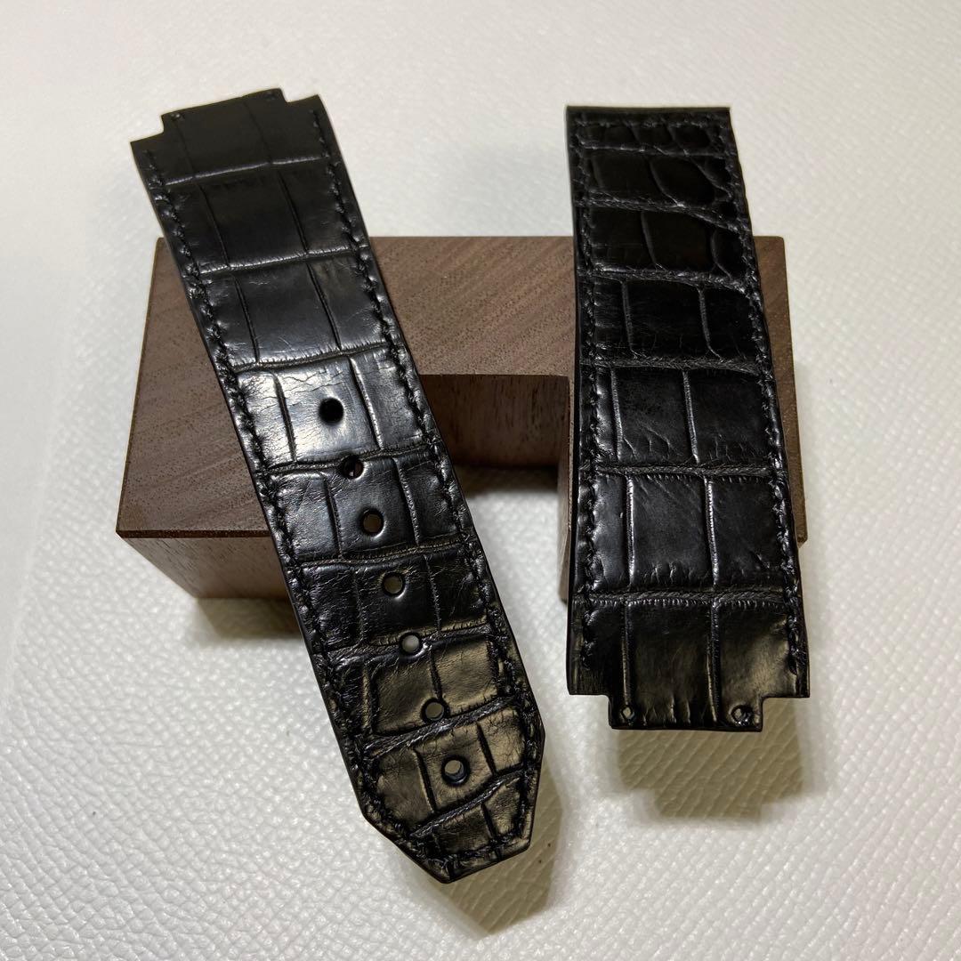 ✓【オーダー製作】ウブロ（HUBLOT）専用レザーストラップ - メルカリ