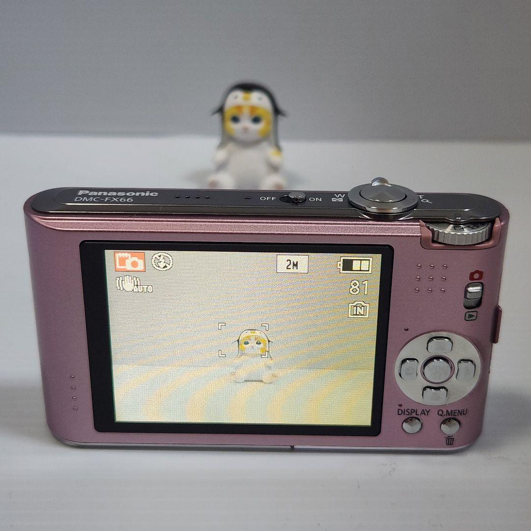 【美品】LUMIX DMC-FX66 pink 14.1M PIXELS