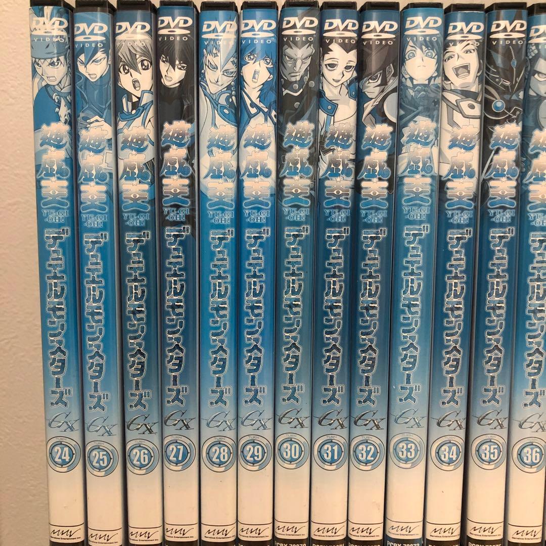 遊戯王デュエルモンスターズGX 全45巻セット 完結 DVD アニメ ケース