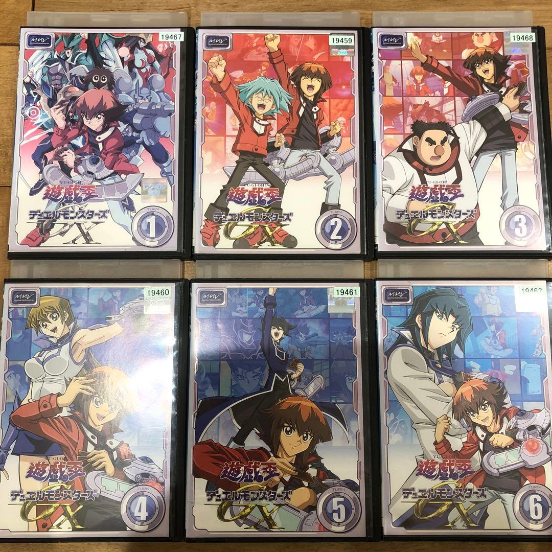 遊戯王デュエルモンスターズGX 全45巻セット 完結 DVD アニメ ケース
